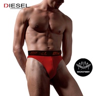DIESEL Men Mini Brief Microfiber Spandex Underwear (3 Pcs)
