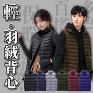 Men Down Vest Light Down Jacket Jacket Vest Winter Jacket Stand Collar Jacket Large Size Jacket Down