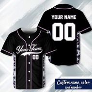 Personalized Team Name And Number Baseball Jersey, Custom Baseball Jersey Shirt, Baseball Jersey Uni