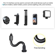 pri 20 31 41 51cm 17mm  Head Socket to 1 4 Screw Adapter Rod Mount Car Vent Phone Tripod Holder Acti