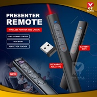 Laser Pointer | Pointer Presentation Pen USB Remote Control for PowerPoint Office Teacher 激光笔