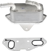 Holdia 06E117021G Engine Oil Cooler with Gasket Kit Compatible with Audi A4 A6 A7 Q5 Q7