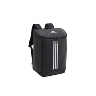 [Adidas] Backpack B4 Size Packable 15.6inch PC Storage 26L Box Type School Backpack School Bag No.67921 Men's Black × Silver