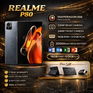 2026 New Realme Pad Tablet Pad P80 l Android 14.0 [16GB RAM 512GB ROM] Dual SIM 5G LTE Smart Tablet 