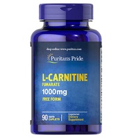 Puritans Pride L-Carnitine Fumarate 1000mg 90 tabs  / SWANSON L-Carnitine 500mg 100 Tablets exp 2027