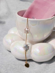 Valleydarley - สร้อยข้อมือ Angelic Star pearl bracelet