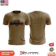 BAJU KOMANDO TDM T-SHIRT INNER ARMY