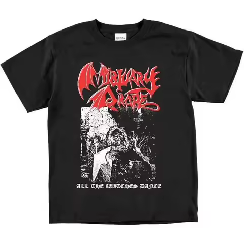 Mortuary Drape All the Witches Dance T Shirt Vintage Black Death Metal Xasthur