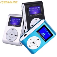 CYBERGLIDE Mini MP3 Player Lithium Battery Clip Support 32GB TF Card FM Radio
