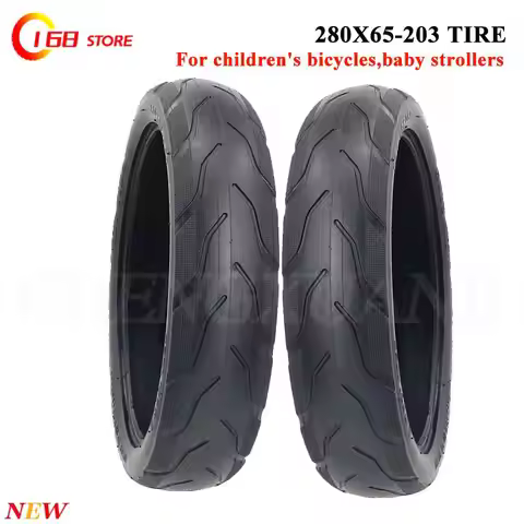 280X45-203 280x65-203 Tyres for Baby Stroller Accessories Thickened Tires Children'sTricycle Trolley
