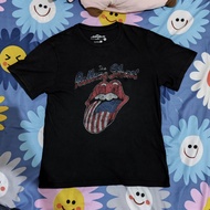 Kaos The Rolling Stones Bekas / Second / Band / Penyanyi