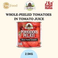 H'esthia Whole-Peeled Tomatoes in Tomato Juice 2.5KG [HALAL]