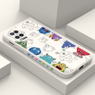 Happy Monster Phone Case For Huawei Nova 9 8i 7 7i 3i 5T SE Creative Design Cover