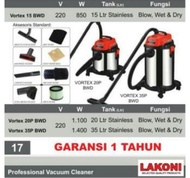 HARGA DISC - vacuum cleaner lakoni VORTEX 20