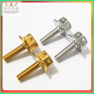∈ HENG Motorcycle Front Cowling Bolt Kit - Gold & Silver Options for Mio Sporty, SoultY, Amore, M3