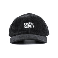 Topi Corduroy Hitam Omidoki