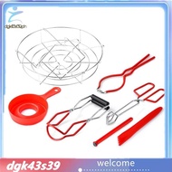 [Pretty] 7Pcs Set Canning Tool Set,Pressure Canners for Canning,Home Canning Pot,Canning Lifter Tong