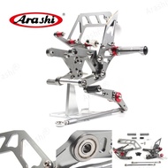 1 Set Arashi MT10 2016 2017 2018 2019 2020 2021 CNC Adjustable Footrest Rear Sets Rearset Footrest F