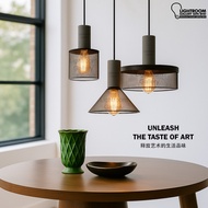 Lampu Gantung A25106/1A 1B 1C BK (E27*1) PENDANT LIGHT