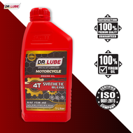 Dr Lube Synthetic Blend 4T Motorcycle Engine Oil SAE 15W-40 API SM JASO MA/MA2 - Minyak Pelincir Mot