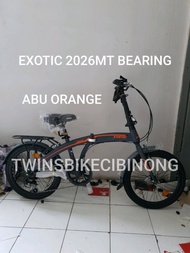 Sepeda Lipat 20 Exotic 2026MT Bearing