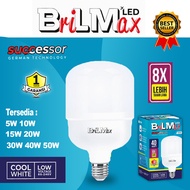 Brilmax successore T-Bulb LED Lights 5W 10W 15W 20W 30W 40W German Technology SNI Certified