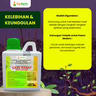 Pupuk Pestisida Topfarm / Obat Keriting Daun Cabe Rawit / Obat Cabe Rawit Daun Kuning / Obat Semprot