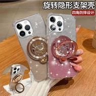 Next Day Arrival Thickened Glitter Fortune Rotating Bracket OPPO A78 A38 Reno11F A98 Reno8T A5 5G A7