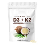 Foreign Trade Vitamin D3K2 Soft Capsules VitaminD3+K2 Source Factory [dyq]