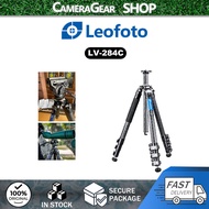 Leofoto LV-284C Carbon Fiber Video Tripod with Center Column 4 Section