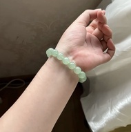 Natural Light Cyan Water Amazonite Bracelet 10mm