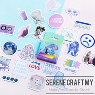 46pcs Vaporwave Sticker Pack