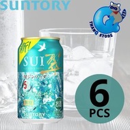 琴酒 翠 SUI GIN & SODA 酒精度:5% 350ml x 6