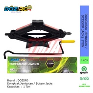 Doziro Bridge Jack Scissor Jack 1 Ton 1.5 Ton 1.5 Ton 2 Ton