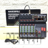 Original Hardwell Reverb 6 Channel Bluetooth Mixer - USB Interface