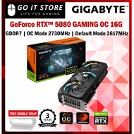 GIGABYTE RTX5080 GAMING OC 16GB GDDR7 GRAPHICS CARD (GV-N5080GAMING OC-16GD)