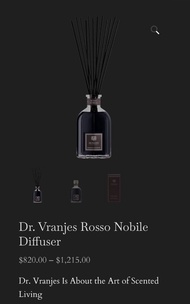 Dr. Vranjes Rosso Nobile 250ml擴香(全新)