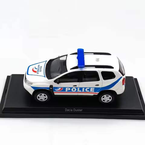 NOREV Diecast 1:43 Scale Dacia police Alloy Simulation Car Model Static Collection Decorated Holiday