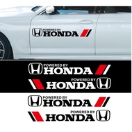 H HONDA Car Body Sticker/Scratch Sticker/Door Sticker/Waterproof Sticker/FIT.CITY.CRV/HRV/CIVIC Suv