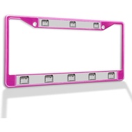 Fastasticdeals Metal Insert License Plate Frame Pedal Steel Guitar Weatherproof Car Accessories Hot 