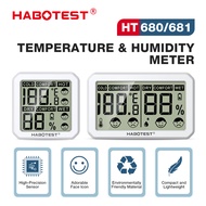 HABOTEST HT680/HT681 Mini LCD Digital Thermometer Hygrometer Indoor Room Electronic Temperature Humi