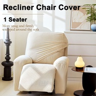 1 Seater Recliner Chair Cover Stretch Recliner Sarung Lazy Sofa Armchair Couch Cover Massage Sofa Protector