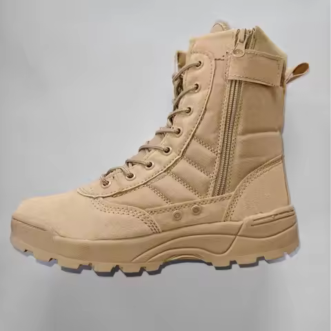 Tactical Military Boots Waterproof Special Force Desert Combat Army Boots Outdoor Hiking Ankle Boots