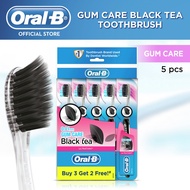 Oral-B UltraThin Gum Care Extra Soft Manual Toothbrush - Black Tea (5 Pcs)