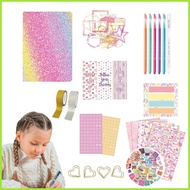 Kids Journal Book Kids Journal Writing Notebooks Scrapbook & Diary Kits Girls Journal Scrapbook Kit 