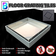 Floor Grating Tiles 6" x 6" FG8080
