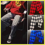 ♞,♘,♙CHECKERED JOGGER PANTS WITH 2POCKETS (PRANELLA) MEN/WOMEN TEENS ADULTS