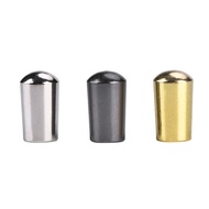 [Ship in 24h] 3Pcs 3 Way Toggle Switch Knob Tip Cap for LP Electric Guitar(Silver Black Gold, 3.5mm)