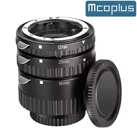 Mcoplus Metal TTL Auto Focus Macro Extension Tube Ring for Nikon D7200 D7500 D3100 D3200 D3300 D3500