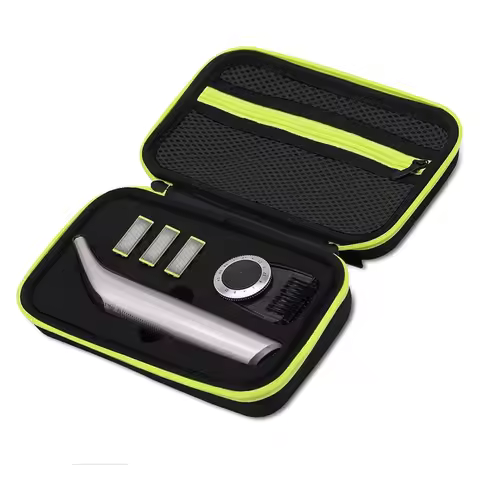 Protective Case Compartible for One Blade Pro QP6520/70, 6510/70 Trimmer and Accessories Shockproof 